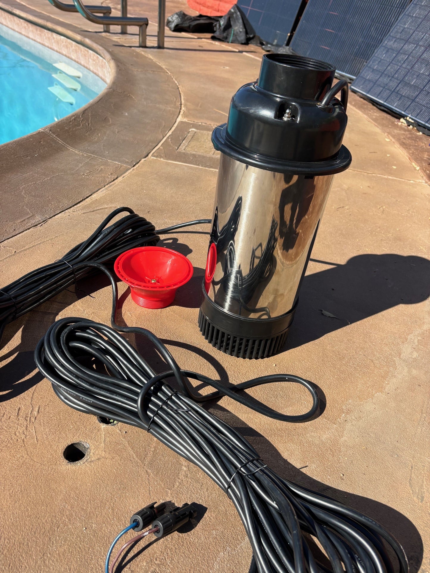 600W Floating Solar Powered Lake Aerator