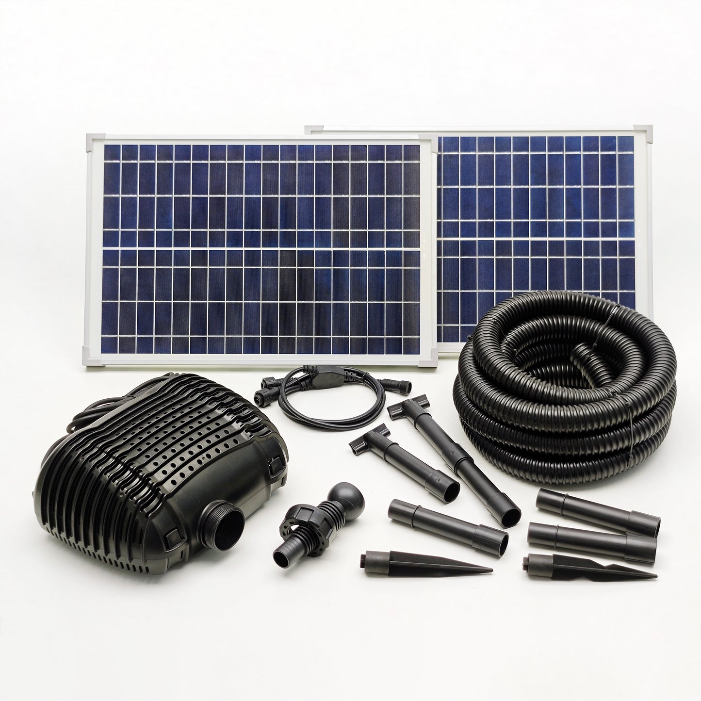 Solar Powered Waterfall Pond Pumps Kits choice of three models