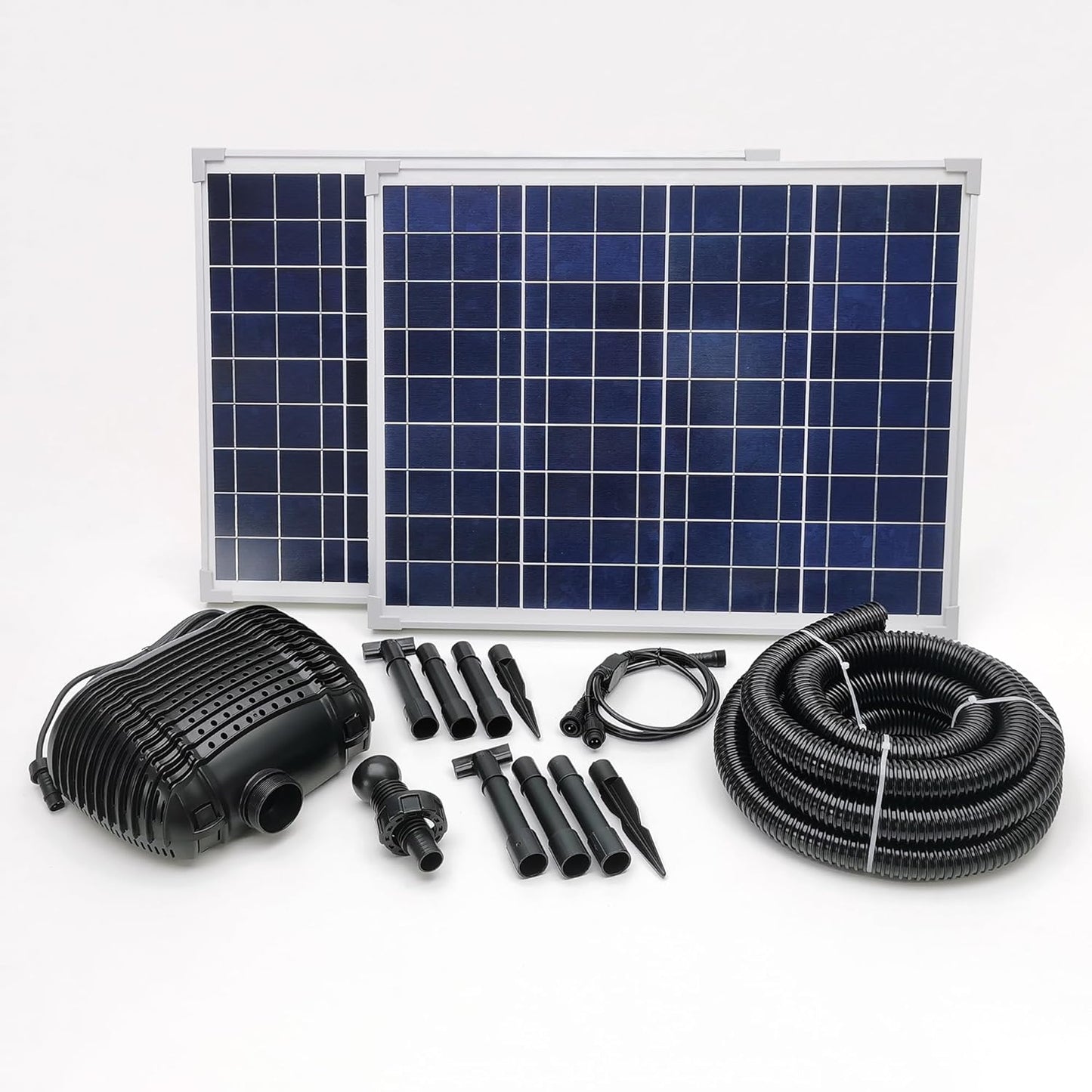 MNP SP50 50W Solar Powered Waterfall Complete Pond Pump Max 898 GPH OPEN BOX DEMO RETURN SALE