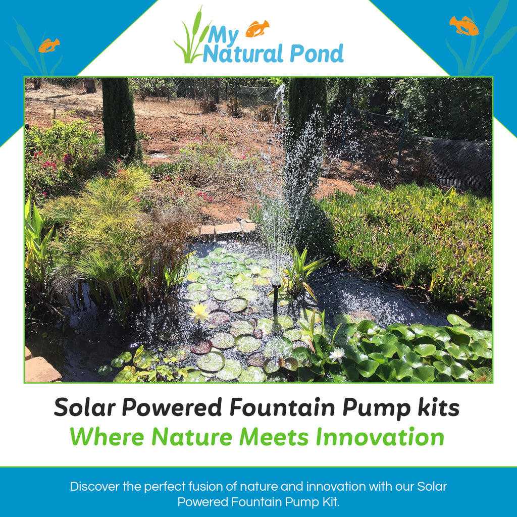 MNP SF70 70W 898 GPH Powerful Solar Pond Pump/Fountain Kit